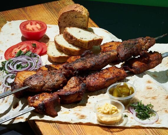 Шашлык из свиного карбонада Шашлык из свиного карбонада